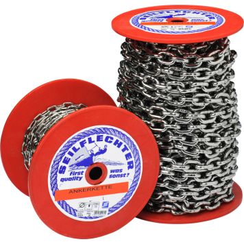 Ankrukett Seilflechter Niro Aisi 316 6 x 18,5 mm