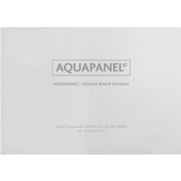 Tsementplaat Aquapanel Outdoor 12,5 x 900 x 2400 mm