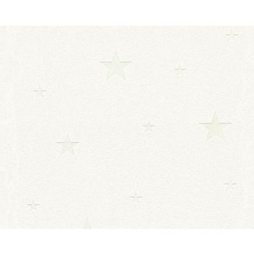 Fliistapeet Creation Day&Night, valge