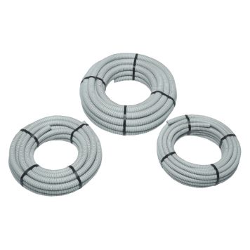 Kaablikaitsekõri Rev Flexibel EN 16, helehall 10 m