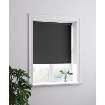 Ruloo pimendav Hasta 80 x 185 cm, must