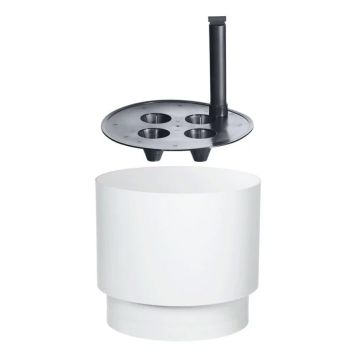 Lillepott Orthex Pauliina  Ø 40 cm, valge