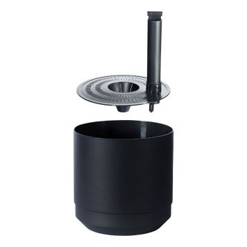 Lillepott Orthex Pauliina Ø 30 cm, must