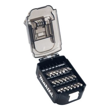 Otsikute komplekt Makita aku kujulises karbis 21-osaline