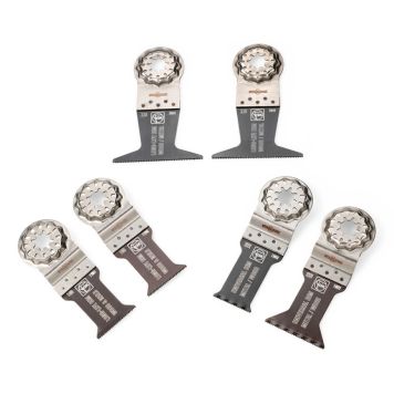 Terade komplekt Fein Starlock puidule ja metallile 6 tk