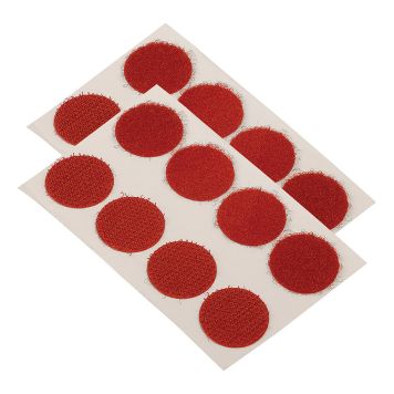 Kleepvilt ø 20 mm punane