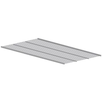 Võrkriiul Lundbergs 902 x 494 mm hõbedane