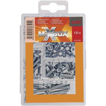 Poltide ja mutrite komplekt Suki MixBox 135 tk