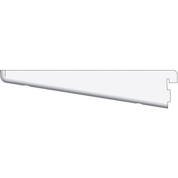 Riiulikandur Lundbergs 220 mm valge