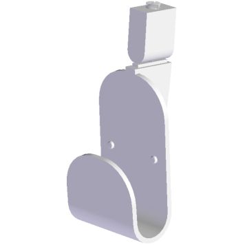 Riidepuu hoidja Lundbergs valge