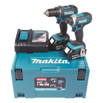 Akutööriistade komplekt Makita Combokit DLX2127MJ 18 V + 2 x 4,0 Ah