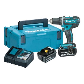 Akutrell Makita DDF482RTJ, 18 V + 2 x 5,0 Ah