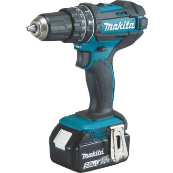 Akulööktrell Makita DHP482RTJ, 18 V + 2 x 5,0 Ah