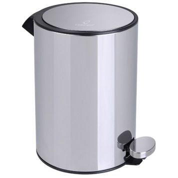 Pedaaliga prügikast Camargue Luba 3 l Kroom