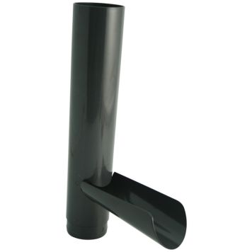 Vihmavee äravooluklapp Marley 105 mm antratsiit