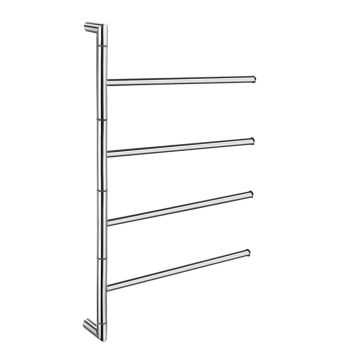 Rätikuhoidik FK634 roostevaba teras 4-osaline pööratav