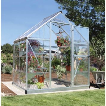 Kasvuhoone Palram-Canopia Harmony 2,3 m², hõbedane