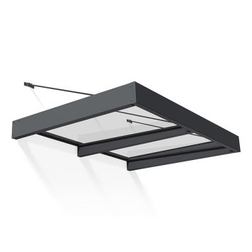 Varikatus Canopia Sophia XL läbipaistev/tumehall