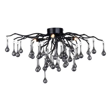 Laevalgusti Paul Neuhausi Icicle Ø 60 cm must