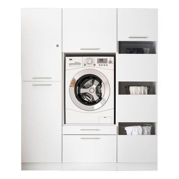 Majapidamisruumi komplekt Respekta Clara pesumasina kapiga