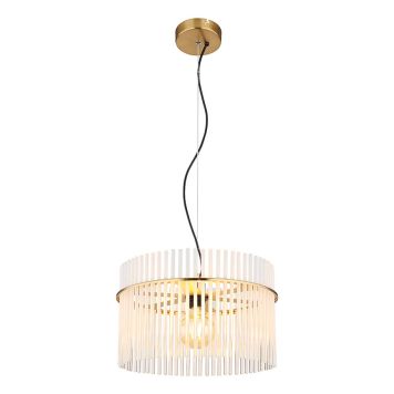 Rippvalgusti Globo Gorley Ø40cm kuldne