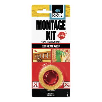 BISON DOUBLE FIX UNIV. TAPE 1,5Mx19MM KA