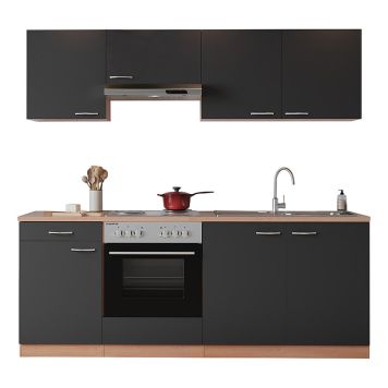 Miniköök Gerda Respekta 2,1 m hall/pöök, elektripliidiga