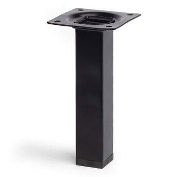 Mööblijalg REI must 150 mm