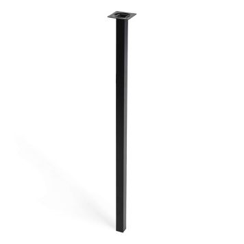 Mööblijalg REI must 25 x 25 x 700 mm