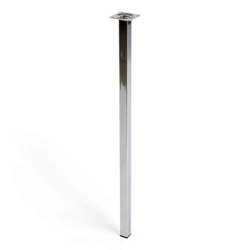 Mööblijalg REI kroom 25 x 25 x 700 mm