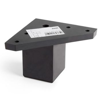 Mööblijalg REI must 40 x 80 x 60 mm