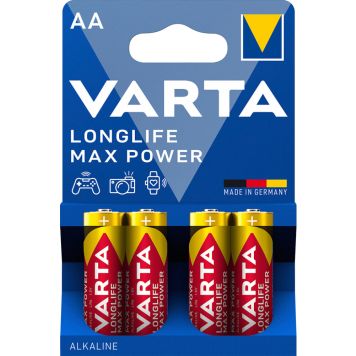 Patareid Varta Max Tech 1,5 V AA/LR6, 4 tk