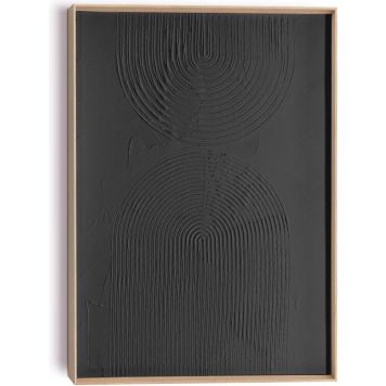 Sisustuspilt Reinders Craft Art Wood Bows charcoal 50 x 70 cm