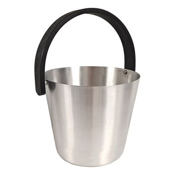 Saunaämber Saunia alumiinium/must 7 l