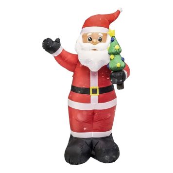 LED-jõuluvana täispuhutav Bauhaus