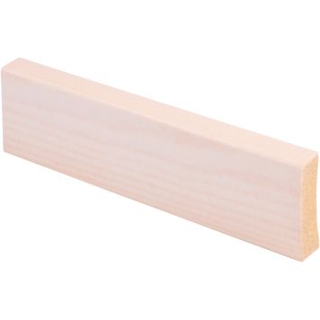 Katteliist 12 x 42 x 2200 mm mänd valge lakk