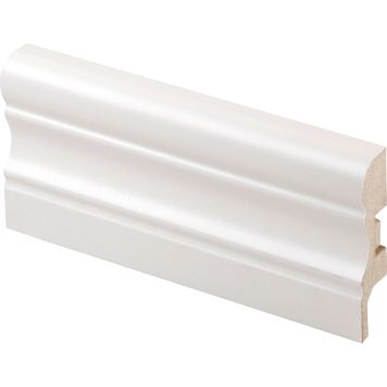 Põrandaliist Maler Aura 15 x 60 x 2750 mm MDF Valge