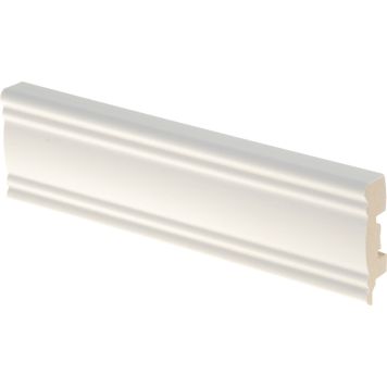 Põrandaliist 12 x 42 x 2750 mm MDF valge