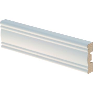 Katteliist 12 x 42 x 2200 mm MDF valge