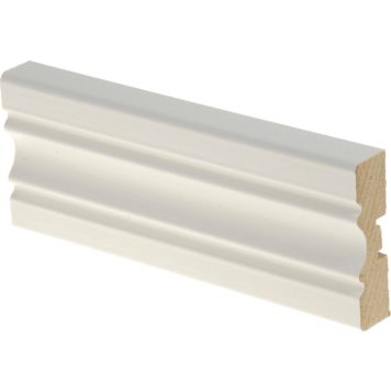 Katteliist Maler Aura 15 x 60 x 2200 mm MDF Valge