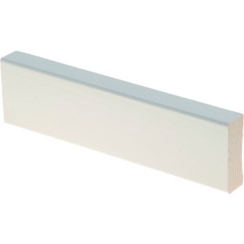 Katteliist 15 x 42 x 2200 mm mänd valge