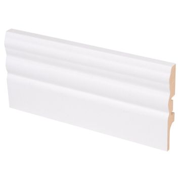 Põrandaliist Maler Uurre 12 x 70 x 2750 mm valge MDF