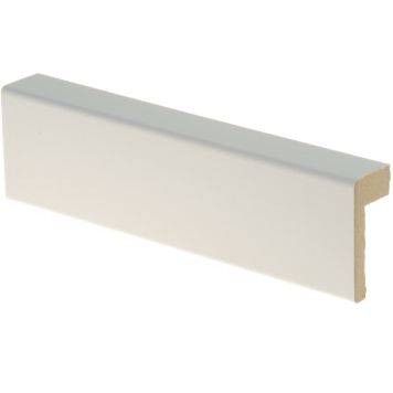 Välisnurgaliist MDF valge 21 x 42/13 x 2750 mm