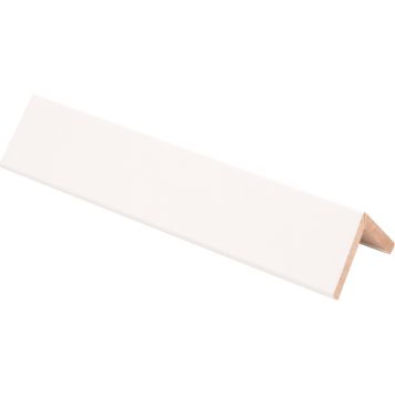 Voldikliist MDF valge 30 x 30 x 2750 mm