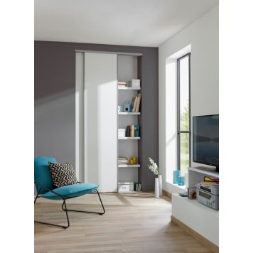 Liuguste komplekt Optimum 10 x 1200 x 2500 mm valge/antratsiit