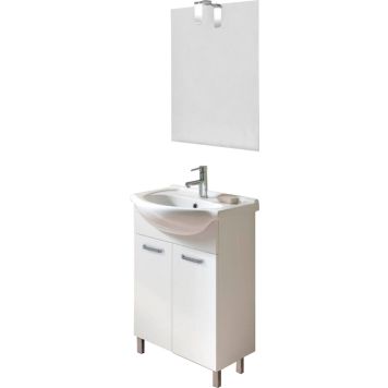 Vannitoamööbel Riva Solo 55 cm valge