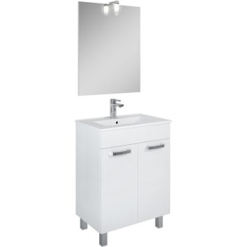 Vannitoamööbel Riva Square valge 60 cm