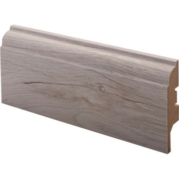 Põrandaliist MDF Tunne tuhk 16 x 65 x 2750 mm