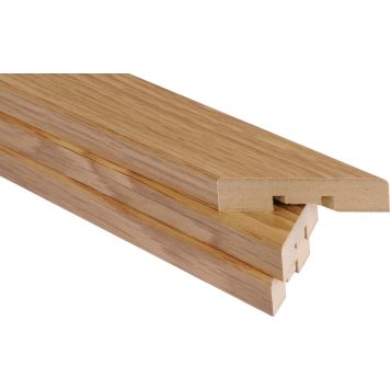 Uksepiirdeliistude komplekt MDF, tamm 12 x 42 mm