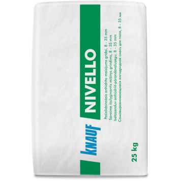 Kaltsiumsulfaat-põrandatasandussegu Knauf Nivello 8 - 35 mm